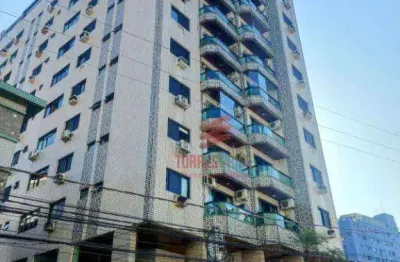 Apartamento à venda, 90 m² por r$ 580.000,00 - campo grande - santos/sp