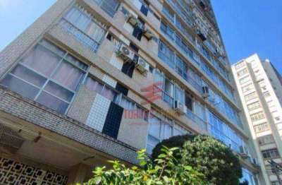 Apartamento com 2 dormitórios para alugar, 78 m² por r$ 4.500,00/mês - embaré - santos/sp