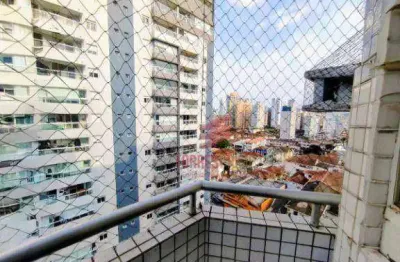 Apartamento com 2 dormitórios para alugar, 65 m² por r$ 4.000,02/mês - boqueirão - santos/sp