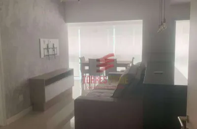 Apartamento com 1 dormitório para alugar, 57 m² por r$ 6.500,02/mês - gonzaga - santos/sp