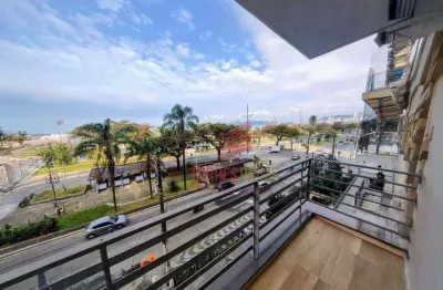 Apartamento com 2 dormitórios à venda, 88 m² por r$ 900.000,00 - boqueirão - santos/sp