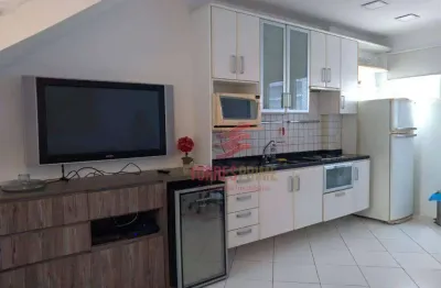 Flat com 1 quarto para alugar na Rua José Caballero, Gonzaga, Santos