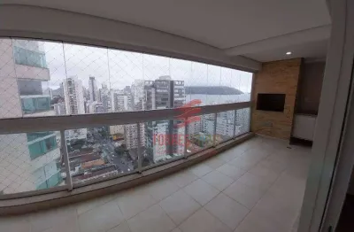 Apartamento com 4 dormitórios à venda, 204 m² por r$ 3.310.000,00 - embaré - santos/sp