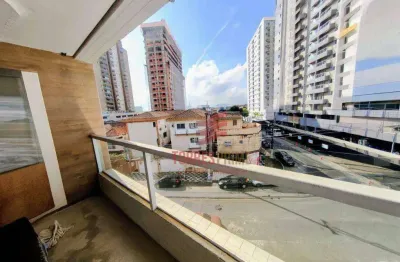 Apartamento com 2 dormitórios à venda, 65 m² por r$ 605.000,00 - macuco - santos/sp