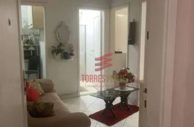 Apartamento com 2 dormitórios à venda, 69 m² por r$ 400.000,00 - embaré - santos/sp