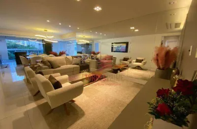 Apartamento com 4 dormitórios à venda, 300 m² por r$ 3.900.000,00 - boqueirão - santos/sp