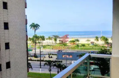 Apartamento com 1 dormitório à venda, 55 m² por r$ 270.000,00 - itararé - são vicente/sp