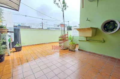 Sobrado com 3 dormitórios à venda, 117 m² por r$ 470.000,00 - estuário - santos/sp