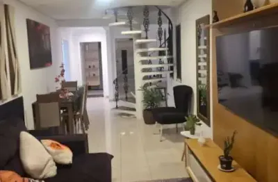 Cobertura com 4 dormitórios à venda, 240 m² por r$ 2.600.000,00 - boqueirão - santos/sp