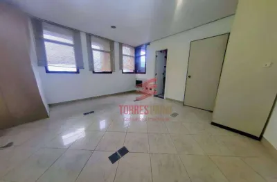 Sala para alugar, 53 m² por r$ 2.500,02/mês - vila nova - santos/sp
