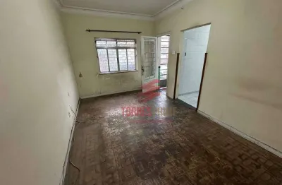 Sobrado geminado para reformar com 2 dormitórios à venda, 98 m² por r$ 480.000 - macuco - santos/sp