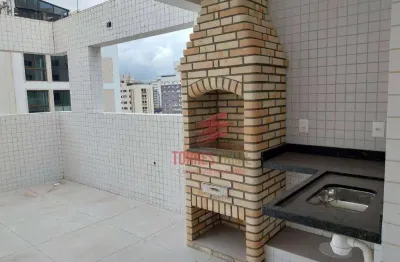 Cobertura com 3 dormitórios à venda, 220 m² por r$ 2.915.880,00 - vila rica - santos/sp