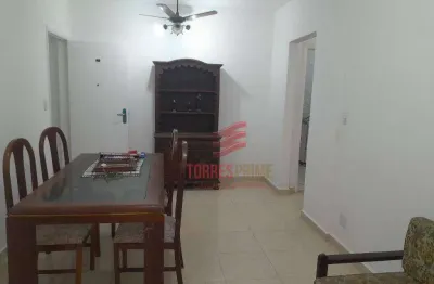 Apartamento com 2 dormitórios para alugar, 104 m² por R$ 4.500,00/mês - Boqueirão - Santos/SP