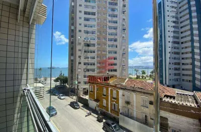 Apartamento com 3 dormitórios à venda, 124 m² por R$ 930.000,00 - Ponta da Praia - Santos/SP