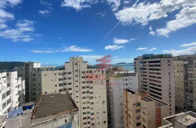 Cobertura Penthouse com 2 dormitórios à venda, 110 m² por R$ 790.000 - Boqueirão - Santos/SP
