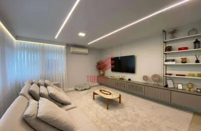 Apartamento com 3 dormitórios à venda, 208 m² por R$ 2.380.000,00 - Embaré - Santos/SP