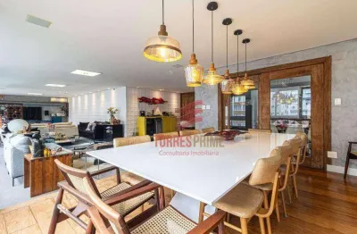 Lindo apartamento com 4 suítes à venda, 306 m² por r$ 4.560.000 - boqueirão - santos/sp