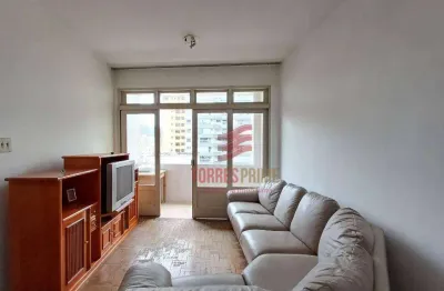 Apartamento à venda a uma quadra da praia por R$ 550.000 - Pompéia - Santos/SP
