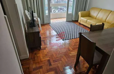 Apartamento com 2 dormitórios à venda, 98 m² por r$ 600.000,00 - gonzaga - santos/sp