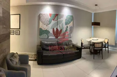 Apartamento com 2 dormitórios à venda, 68 m² por R$ 570.000,00 - Aparecida - Santos/SP