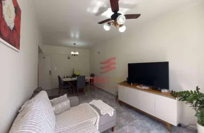 Apartamento 2 quartos vista mar 1 vaga de garagem Pompéia em Santos /SP
