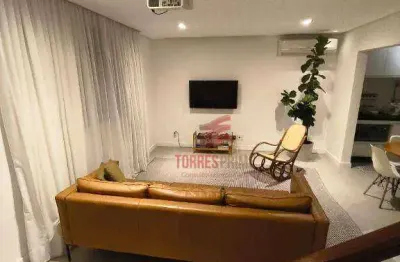 Village com 3 dormitórios à venda, 102 m² por R$ 719.000,00 - Campo Grande - Santos/SP