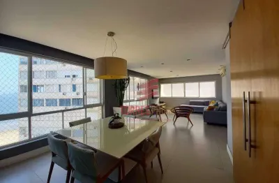 Apartamento à venda 3 quartos 2 vagas de frente para o mar no José Menino/SP