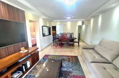 Apartamento com 3 dormitórios à venda, 94 m² por R$ 700.000,00 - Campo Grande - Santos/SP