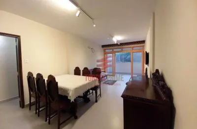 Apartamento à venda 3 quartos 1 quadra da praia elevador varanda Ponta Praia Santos/SP