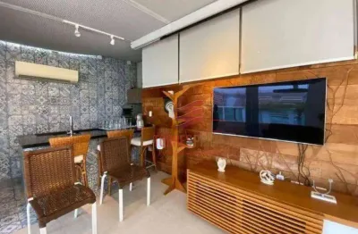 Cobertura com 3 dormitórios à venda, 290 m² por R$ 3.720.000,00 - Gonzaga - Santos/SP