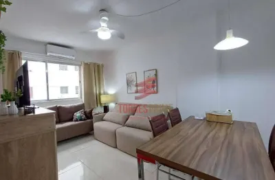 Apartamento com 1 dormitório à venda, 59 m² por R$ 400.000 - Embaré - Santos/SP