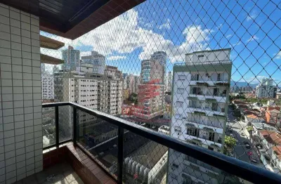 Apartamento com 3 dormitórios à venda, 104 m² por r$ 1.200.000,00 - boqueirão - santos/sp
