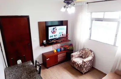 Apartamento com 2 dormitórios à venda por r$ 230.000,00 - parque são vicente - são vicente/sp