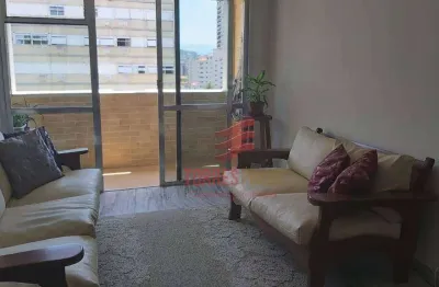 Apartamento com 4 dormitórios à venda, 187 m² por r$ 1.600.000,00 - josé menino - santos/sp