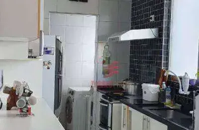 Apartamento com 2 dormitórios à venda, 80 m² por r$ 450.000,00 - boqueirão - santos/sp