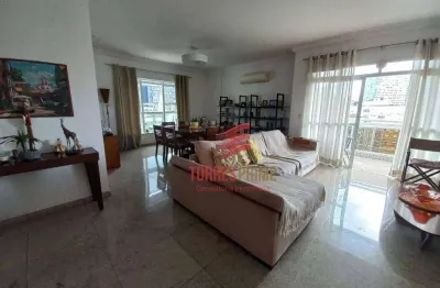 Apartamento com 4 dormitórios à venda, 214 m² por r$ 2.100.000,00 - boqueirão - santos/sp