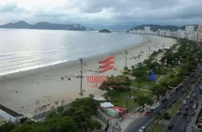 Apartamento com 2 dormitórios à venda, 130 m² por r$ 1.300.000,00 - embaré - santos/sp