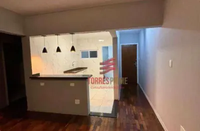 Apartamento para venda com 2 suítes dependência de empregada, localizado no bairro do gonzaga/santos.
