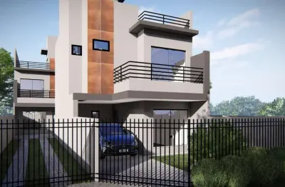 Sobrado com 3 quartos  à venda, 98.47 m2 por r$699000.00  - pinheirinho - curitiba/pr