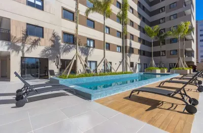 Kitnet / Stúdio para alugar na Rua Ildefonso Stockler de França, 260, Novo Mundo, Curitiba