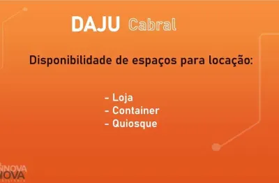 Loja em supermercado para alugar, 1.50 m2 por r$1800.00  - juveve - curitiba/pr