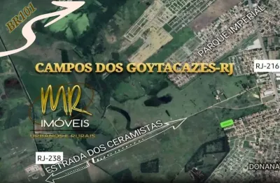 Campos dos goytacazes, áreas para logística, áreas industriais, br101 e ceramistas