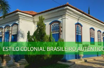 Casa em estilo colonial brasileiro, estado de nova, para clientes exigentes..