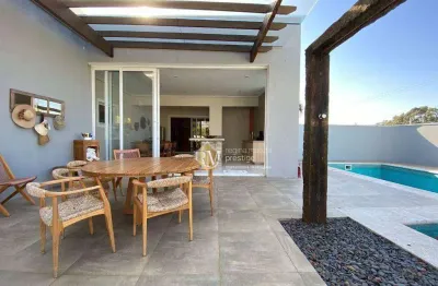 Casa com 3 dormitórios à venda, 290 m² por r$ 2.000.000,00 - condomínio palmeiras imperiais - salto/sp