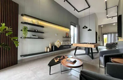 Casa com 3 dormitórios à venda, 254 m² por r$ 2.400.000,00 - condominio portal dos bandeirantes - salto/sp