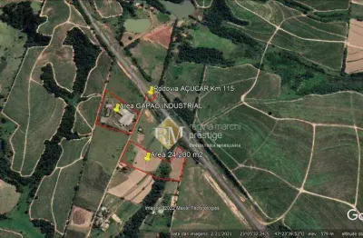 Área à venda, 24200 m² por r$ 1.440.000,00 - recreio paraíso - elias fausto/sp