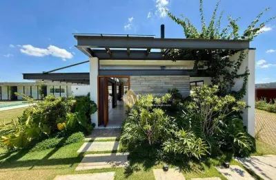 Casa de 5 suítes recém construída à venda no condomínio terras de são josé ii - itu/sp