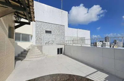Cobertura com 4 dormitórios, 2 suítes à venda, 218 m² por r$ 920.000,00 - jardim apipema - salvador/ba