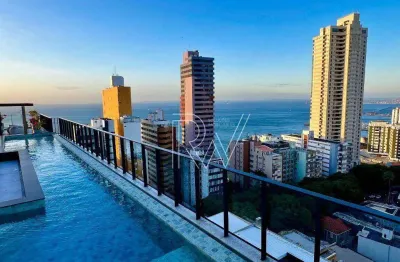 Apartamento com 1 quarto para alugar, 23 m² por r$ 4.510/mês - vitória - salvador/ba
