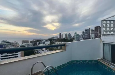 Cobertura com 2 dormitórios à venda, 96 m² por r$ 640.000,00 - ondina - salvador/ba